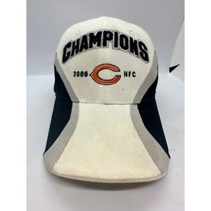 NWT  NFL Chicago Bears 2006 NFC Conference Champions Strapback Hat Cap